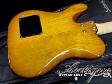 Sadowsky NYC Electric Nylon Guitar 2022 Caramel Burst /Flame Maple Top & Chambered Alder w/Barbera PU 2.65kg "Near-Mint Condition"_5