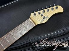 Sadowsky NYC Electric Nylon Guitar 2022 Caramel Burst /Flame Maple Top & Chambered Alder w/Barbera PU 2.65kg "Near-Mint Condition"_10