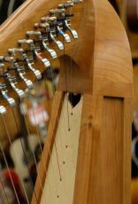 Stoney End  Brittany-22 "Cherry" with Full Lever Harp #9405_3