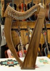 Stoney End  Brittany-22 "Walnut" with Full Lever Harp #9423