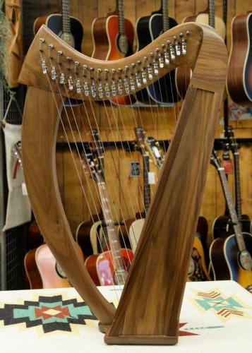 Stoney End  Brittany-22 "Walnut" with Full Lever Harp #9423