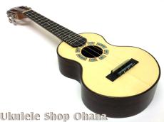 Kikolele コンサートロングネック フィエンメスプルース/マダガスカルローズウッド_8