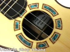 Kikolele コンサートロングネック フィエンメスプルース/マダガスカルローズウッド_10