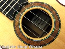Kikolele コンサート シトカスプルース/ハワイアンレッドシダー_10