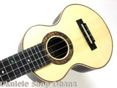Kikolele コンサート フィエンメスプルース/インディアンローズウッド+カーリーメイプル(裏3P)_6