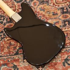 Squier Sonic Mustang HH, Laurel Fingerboard, Black Pickguard, Black_8