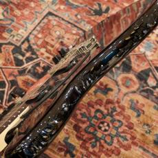 Squier Sonic Mustang HH, Laurel Fingerboard, Black Pickguard, Black_10