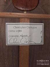 Christopher Carrington クリストファー・キャリントン 2003年製 杉・中南米ローズ【日本総本店2F 在庫品】_4