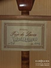 VICENTE CARRILLO ビセンテ・カリージョ 2002年製 Paco de Lucia  パコ・デ・ルシア フラメンコ 白【日本総本店2F 在庫品】_4