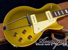 Gibson Les Paul Standard 1952 Gold Top /2P-Top & No-Patina /Virgin Solder & Highly-Original w/Original Flat-Brown Case 4.03kg "Beautiful Mirror-Like Gloss"_4