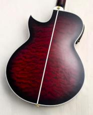 Takamine CUSTOM TSP178AC Quilt FL Crimson Red【限定1本】【渋谷カスタム】【AAAキルトメイプル】【薄胴エレアコ】_5