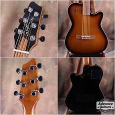 Godin 2001年製 A6 COGNAC BURST RN_2
