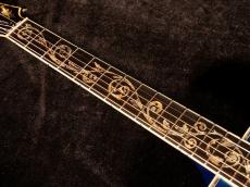 Gibson SJ-200 QUILT VINE -Viper Blue-【世界限定30本 カスタムショップ製 まるで宝石☆極上コンディションで入荷です!】解説試奏動画ご覧下さい。_11