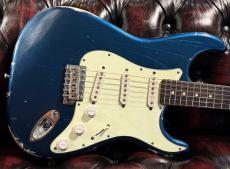 Fullertone Guitars Stroke Ash Rose~ Dark Lake Pracid Blue ~ #0017