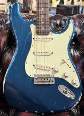 Fullertone Guitars Stroke Ash Rose~ Dark Lake Pracid Blue ~ #0017_2