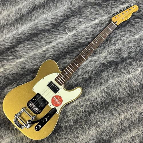 Squier Classic Vibe '60s Custom Telecaster SH with Bigsby Aztec Gold