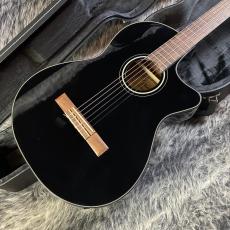 Fender CN-140SCE Nylon Thinline Black w/case_2
