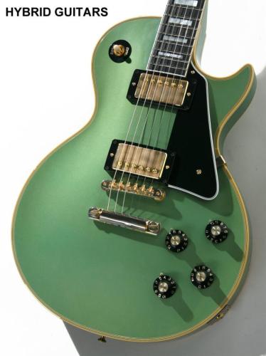 Gibson Custom Shop M2M 1968 Les Paul Custom Vos All Inverness Green 2024