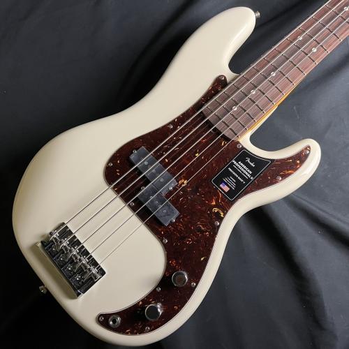 Fender American Professional II Precision Bass V Rosewood Fingerboard Olympic White