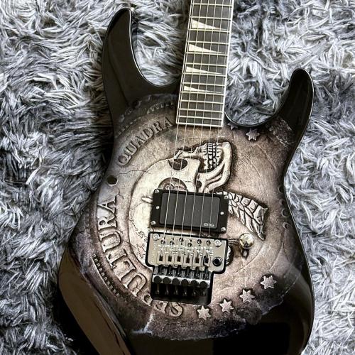 Jackson Pro Series Signature Andreas Kisser Soloist, Ebony Fingerboard, Quadra 【特価】