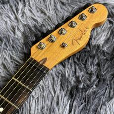 Fender Limited Edition American Acoustasonic Telecaster, Ebony Fingerboard, Green Paisley_6
