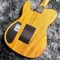 Fender Limited Edition American Acoustasonic Telecaster, Ebony Fingerboard, Blue Paisley_8