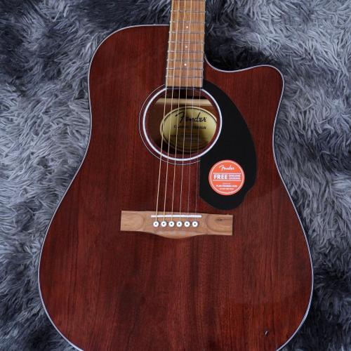 Fender CD-60SCE Dreadnought, Walnut Fingerboard, All-Mahogany