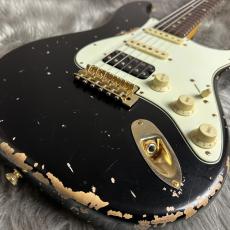 FREEDOM CUSTOM GUITAR RESEARCH O.S. Retro Series ST / Black (Played Finish)【現物画像】_3