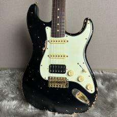 FREEDOM CUSTOM GUITAR RESEARCH O.S. Retro Series ST / Black (Played Finish)【現物画像】_4