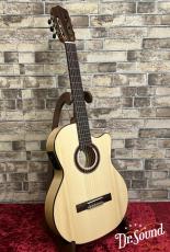 Orpheus Valley Guitars オルフェウス・ヴァレー・ギターズ Model:Flamenco Blanca エレガット 細ネックのカスタムモデル_2