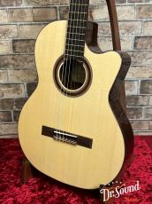 Orpheus Valley Guitars オルフェウス・ヴァレー・ギターズ Model:Flamenco Negra エレガット 細ネックのカスタムモデル_3