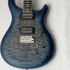 Paul Reed Smith [PRS] SE Custom 24 Quilt Package Charcoal Blue Burst #CTII012781 [3.52kg]【2026年製】_11