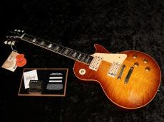 Gibson Custom Shop Japan Limited Run 1959 Les Paul Standard Reissue R-Top VOS Dealer Select : Dark Iced Tea Burst_3