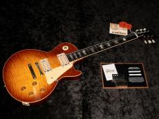Gibson Custom Shop Japan Limited Run 1959 Les Paul Standard Reissue R-Top VOS Dealer Select : Dark Iced Tea Burst_6