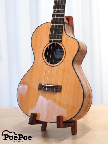 KALA KA-CTRG-B All Solid Cedar Top Trembesi Metropolitan™ Baritone Cutaway