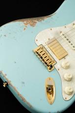 TOM ANDERSON Icon Classic Distress Level 3 -Sonic Blue- 【オールラッカーエイジドモデル】_4