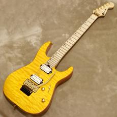 Charvel PRO MOD DK24 HH FR M Mahogany with Quilt Maple, Dark Amber_2