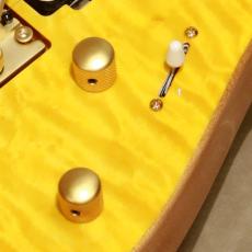 Charvel PRO MOD DK24 HH FR M Mahogany with Quilt Maple, Dark Amber_8