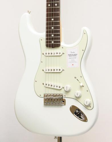 Fender Made in Japan Traditional 60s Stratocaster, Rosewood Fingerboard / Olympic White 【3.14kg】
