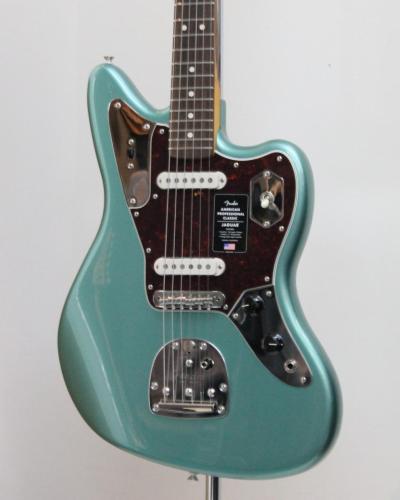 Fender American Professional Classic Jaguar, Rosewood Fingerboard / Faded Sherwood Green Metallic【3.77kg】