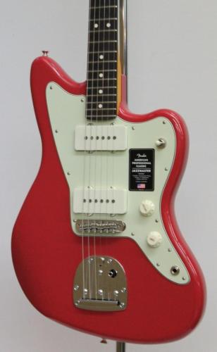 Fender American Professional Classic Jazzmaster Faded Dakota Red / Rosewood【3.7kg】