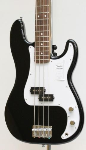 Fender Standard Precision Bass, Laurel Fingerboard, White Pickguard, Black【3.9kg】