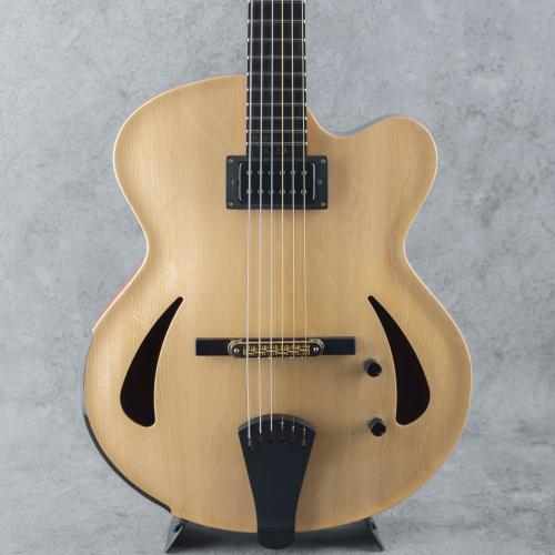 Victor Baker Guitars Model 15 Archtop Custom Bubinga Back Natural 2023
