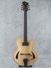 Victor Baker Guitars Model 15 Archtop Custom Bubinga Back Natural 2023_2