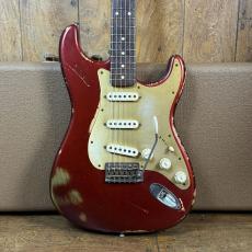 Fender Custom Shop 1960 Stratocaster Relic Candy Apple Red Tokyo Guitar Show Model by Dennis Galuszka_7