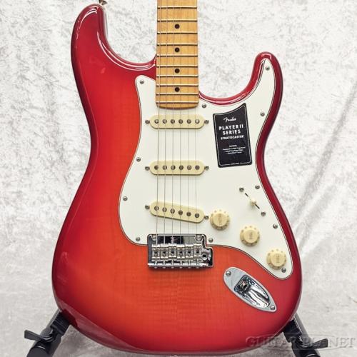 Fender Player II Stratocaster Maple-Aged Cherry Burst-【MXS24053205】【軽量3.17g】