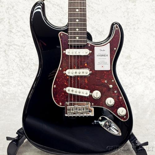 Fender Made In Japan Hybrid II Stratocaster -Black/Rosewood-【JD26019200】【3.58kg】
