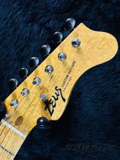 Zeus Custom Guitars Arteles ZTL-CTM/FM-Trans Amber/Birdseye Maple- 2014年製 【Lindy Fralin Pickups!】【良杢!】_5