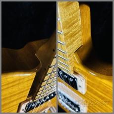 Zeus Custom Guitars Arteles ZTL-CTM/FM-Trans Amber/Birdseye Maple- 2014年製 【Lindy Fralin Pickups!】【良杢!】_11