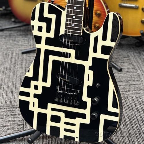 FERNANDES TE-95HT Tomoyasu Hotei Model -BL-SW (Black - Snow White)- 1990-2000年代製 【Refrets!】【3.50kg】
